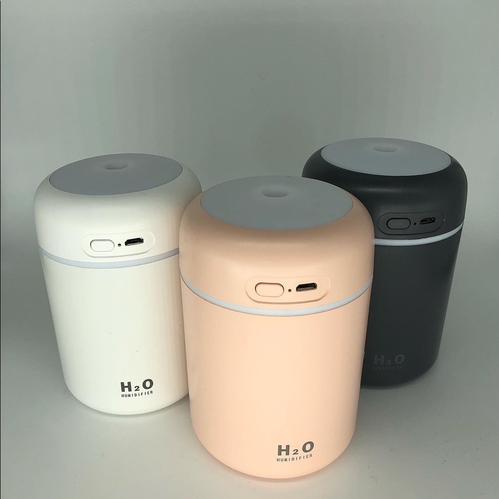 USB Colorful Humidifier Personal Desktop Tabletop H20 Humidifier - Picture 4 of 6
